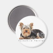 Aimant Yorkshire terrier (Recto/Verso)
