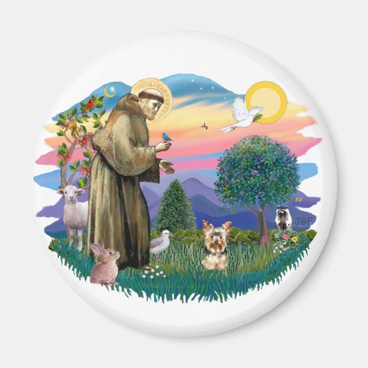 Aimant Yorkshire Terrier (#17) (Devant)