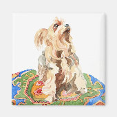 Aimant Yorkshire terrier 2012 (Devant)