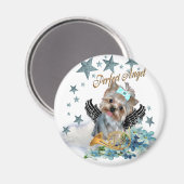 Aimant Yorkshire Terrier Parfait Angel (Recto/Verso)