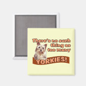AIMANT YORKSHIRE TERRIERS (Recto/Verso)