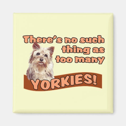 AIMANT YORKSHIRE TERRIERS (Devant)