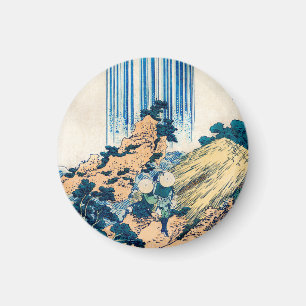 Aimant Yoro Cascade Mino Province par Katsushika Hokusai