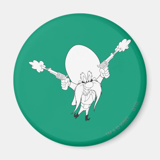 Aimant Yosemite Sam Guns Blade (Devant)