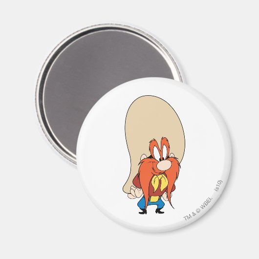 Aimant Yosemite Sam Hands sur les hanches (Recto/Verso)