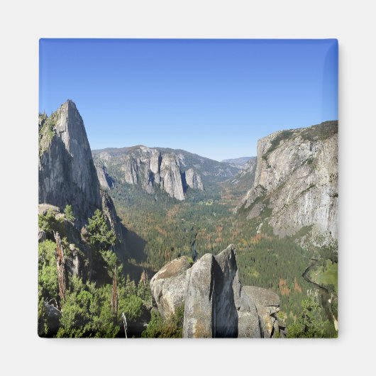 Aimant Yosemite Valley Panorama 2 - Yosemite (Devant)