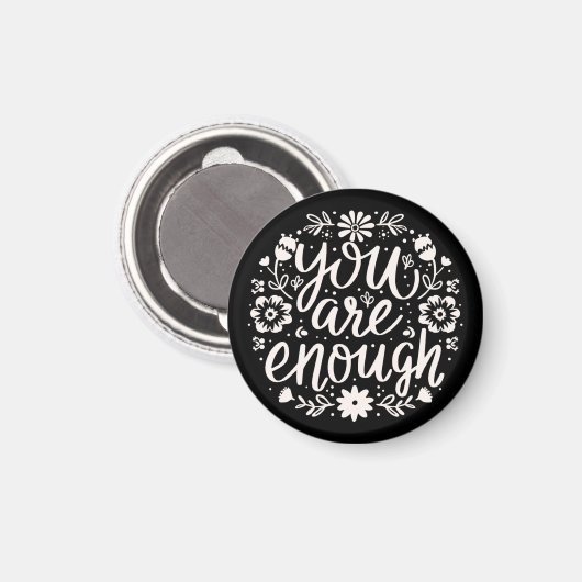 Aimant You are enough self love affirmation reminder (Recto/Verso)