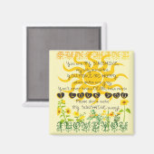 Aimant You are my sunshine. (Recto/Verso)