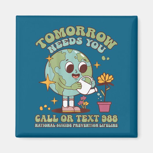 Aimant You Suicide Awareness Mental Health S  (Devant)