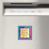 Aimant You Will Eat What I Cook Funny Food Pun (In Situ (Lave-vaisselle))