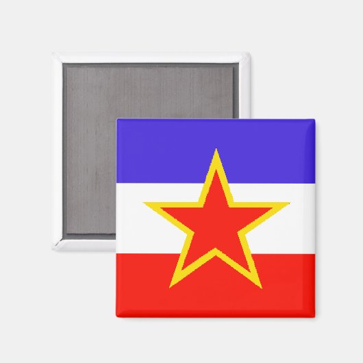 Aimant Yougoslavie (Recto/Verso)