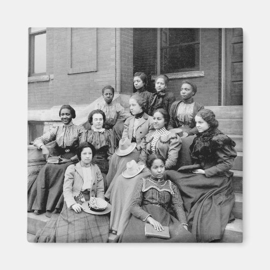 Aimant Young Ladies at Fisk, années 1890 (Devant)