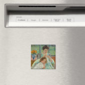 Aimant Young Mother Sewing (In Situ (Lave-vaisselle))