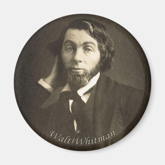 Aimant Young Walt Whitman (Devant)