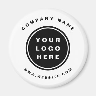 Aimant Your Business Logo Promoteur Business Company