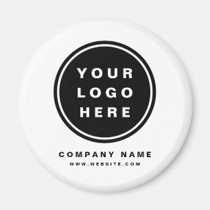 Aimant Your Business Logo Promoteur Business Company
