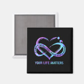 Aimant Your Life S Suicide Prevention Awareness Stay  (Recto/Verso)