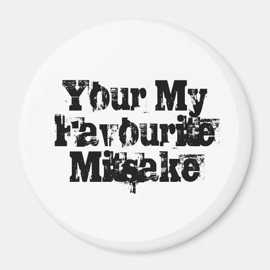 Aimant Your My Favourite Mitsake (Devant)