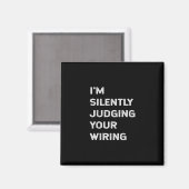 Aimant Your Wiring Funny Electrician (Recto/Verso)