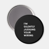 Aimant Your Wiring Funny Electrician (Recto/Verso)