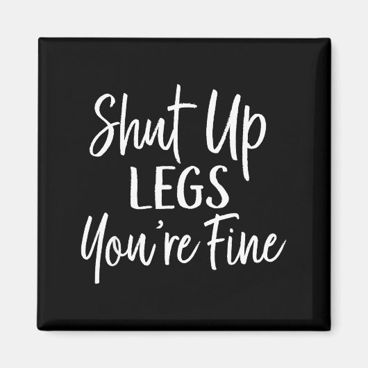 Aimant You're Fine Shirt For Gym - Funny Workout  (Devant)