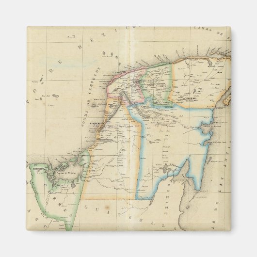 Aimant Yucatan, Mexique (Devant)