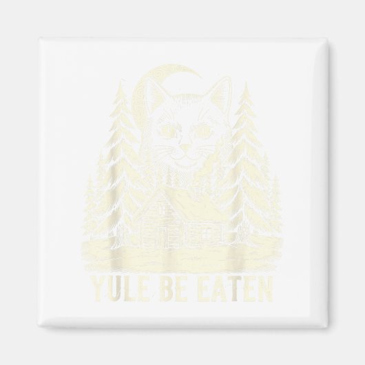 Aimant Yule Be Eaten Icelandic Cat Christmas Folklore Jól (Devant)