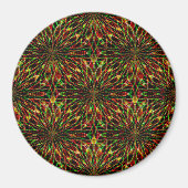 Aimant Yule fleurs.... (Devant)