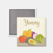 Aimant Yummy (Recto/Verso)