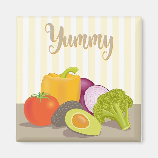 Aimant Yummy (Devant)