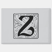 Aimant Z Monogramm schwarz (Recto)