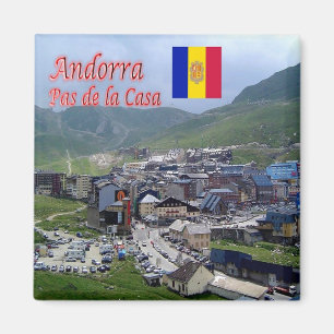 Aimant zAD005 - PAS DE LA CASA - Andorra - Fridge