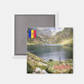 Aimant zAD015 ESTANY DE TRISTAINA DE BAIX Andorre Frigo (Recto/Verso)