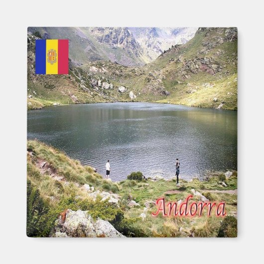 Aimant zAD015 ESTANY DE TRISTAINA DE BAIX Andorre Frigo (Devant)