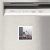 Aimant zAE011 SHARJAH, THE EYE, EAU, Frigo (In Situ (Lave-vaisselle))