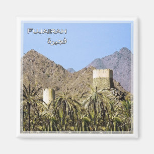 Aimant zAE031 FUJAIRAH looktower, Émirats arabes unis,