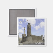 Aimant zAE050 DUBAI AL-FAHIDI FORT, Émirats arabes unis,  (Recto/Verso)
