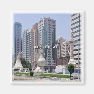 Aimant zAE055 ABU DHABI centre-ville, Émirats arabes unis