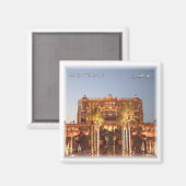 Aimant zAE056 ABU DHABI centre-ville, Émirats arabes unis (Recto/Verso)