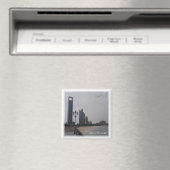Aimant zAE059 ABU DHABI plage, Moyen-Orient, Asie, Frigo (In Situ (Lave-vaisselle))