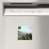 Aimant zAF008 MOSQUE à Kaboul, Afghanistan, Fridge (In Situ (Lave-vaisselle))