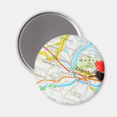 Aimant Zagreb, Croatie (Recto/Verso)