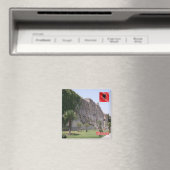 Aimant zAL009 ELBASAN Castle Albanie, Fridge (In Situ (Lave-vaisselle))