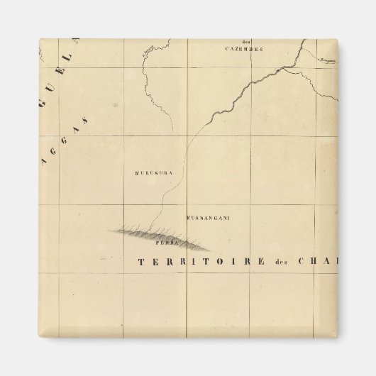 Aimant Zambie, Afrique 45 (Devant)