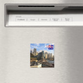 Aimant zAU023 SYDNEY, Australie, Océanie, Fridge (In Situ (Lave-vaisselle))