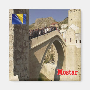 Aimant zBA007 MOSTAR Bosnie-Herzégovine - Fridge