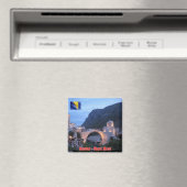 Aimant zBA009 MOSTAR STARI MOST Bosnie-Herzégovine, (In Situ (Lave-vaisselle))