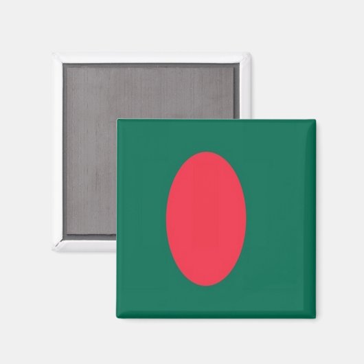 Aimant zBD001 Bangladesh DRAPEAU Bangladesh, réfrigérateu (Recto/Verso)