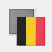 Aimant zBE001 BELGIAN FLAG Belgium - Fridge (Recto/Verso)
