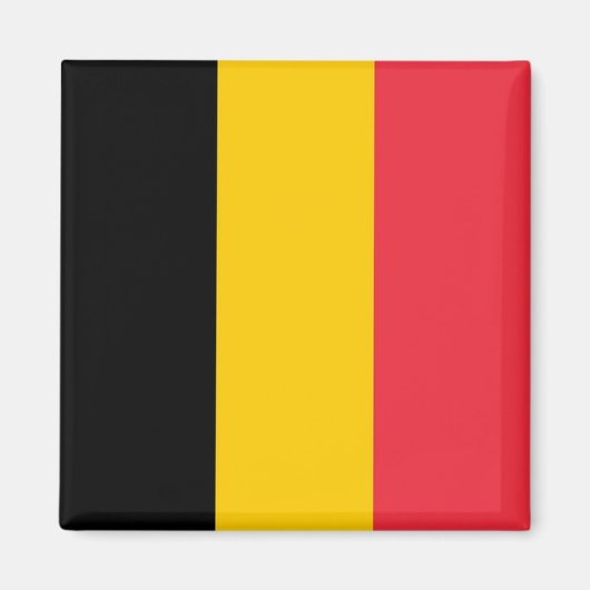 Aimant zBE001 BELGIAN FLAG Belgium - Fridge (Devant)